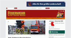 Desktop Screenshot of feuerwehr-ub.de